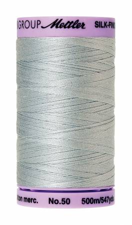 Silk-Finish 50wt Solid Cotton Thread 547yd/500M Moonstone