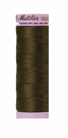 Silk-Finish 50wt Solid Cotton Thread 164yd/150M Golden Brown