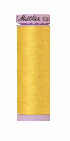 Silk-Finish 50wt Solid Cotton Thread 164yd/150M Vibrant Yellow