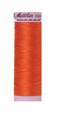 Silk-Finish 50wt Solid Cotton Thread 164yd/150M Mandarin Orange