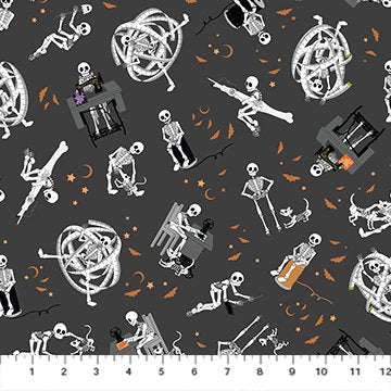 FI Mr. Bones Gray Mr. Bones Sews