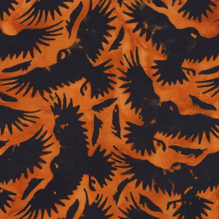 WD Mischief Ravens Batik Halloween
