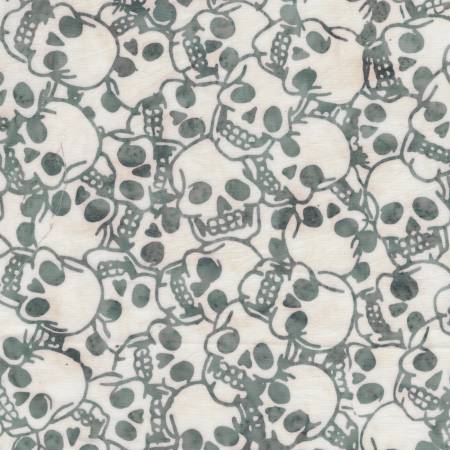 WD Bones Skulls Batik Halloween