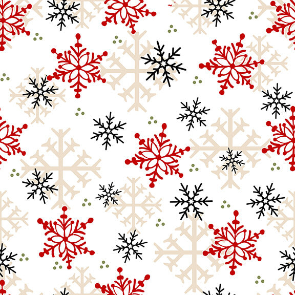 HG Timber Gnomies Q9268 89 White Snowflake
