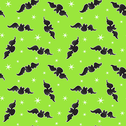 HG Here We Glow 9537 69 Tossed Bats Green Glow in the Dark