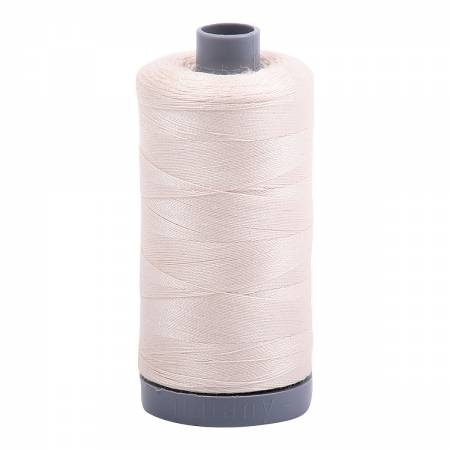 Mako Cotton Embroidery Thread 28wt 820yds Light Sand