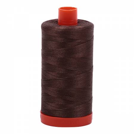 Mako Cotton Thread Solid 50wt 1422yds Bark