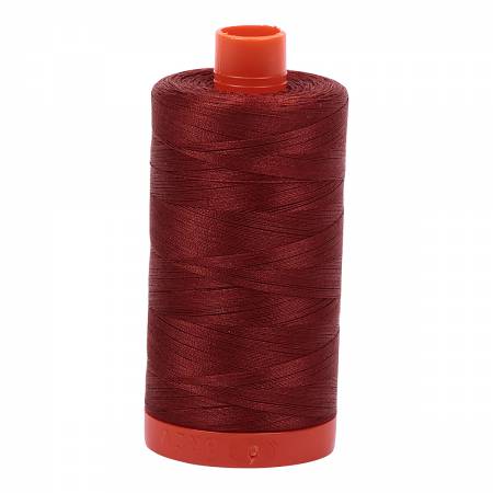 Mako Cotton Thread Solid 50wt 1422yds Rust