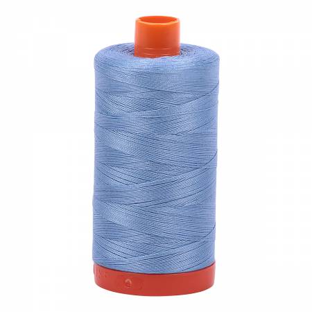 Mako Cotton Thread Solid 50wt 1422yds Light Delft Blue