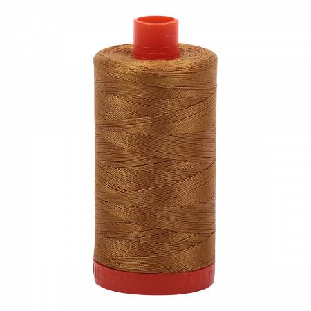 Mako Cotton Thread Solid 50wt 1422yds Brass