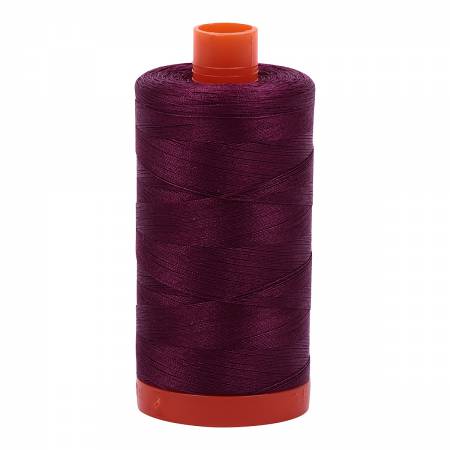 Mako Cotton Thread Solid 50wt 1422yds Plum