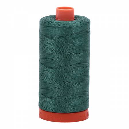 Mako Cotton Thread Solid 50wt 1422yds Turf Green
