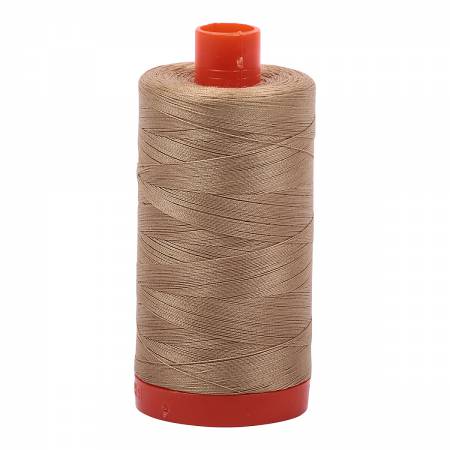 Mako Cotton Thread Solid 50wt 1422yds Blond Beige