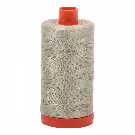Mako Cotton Thread Solid 50wt 1422yds Light Military Green