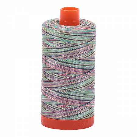 Mako Cotton Embroidery Thread 50wt 1422yds Variegated Marrakesh