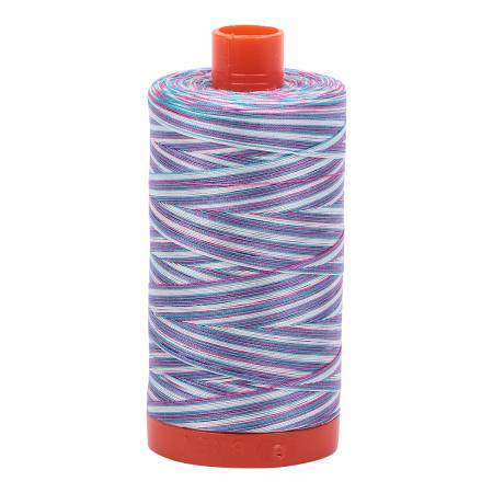 Mako Cotton Embroidery Thread 50wt 1422yds Variegated