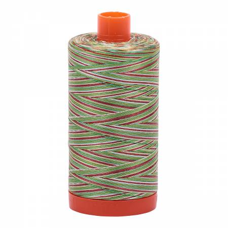 Mako Cotton Embroidery Thread 50wt 1422yds Variegated Leaves