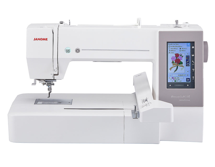 Janome Memory Craft 550 E