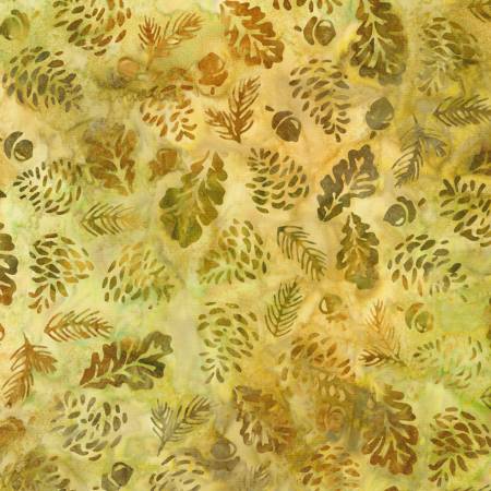 RK Pine Cones Olive Batik