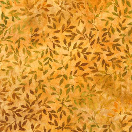 RK Branches Orange Spice Batik