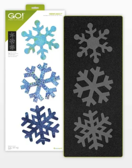 Accuquilt GO! Snowflakes-7 Embroidery Designs
