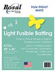 Single Side Fusible Batting 45" x 36" Package