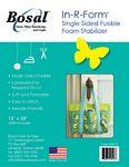 Bosal In-R-Form Plus 18"x58" Single Sided Fusible White