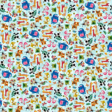 BL Zoo Crew Soft Blue Characters 3865-11