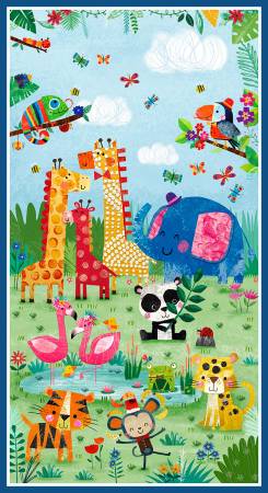 Zoo Crew Sage Panel 24" 3872P