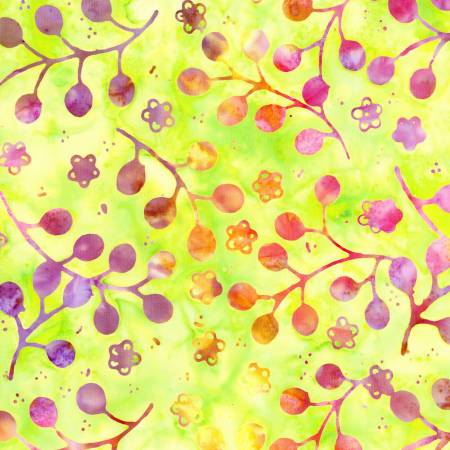 RB Batiks Sassy and Tweet Limeade 23092-329
