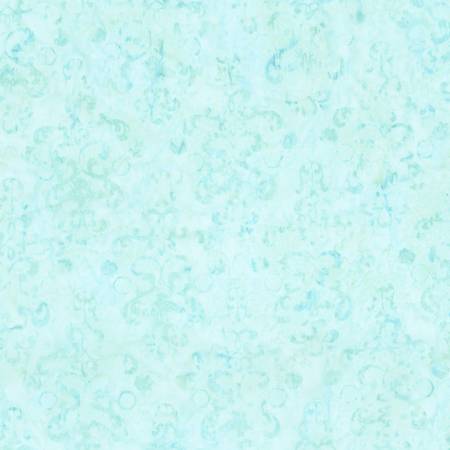 RB Expressions Adriatic Mist Watercolor Daisies Batiks
