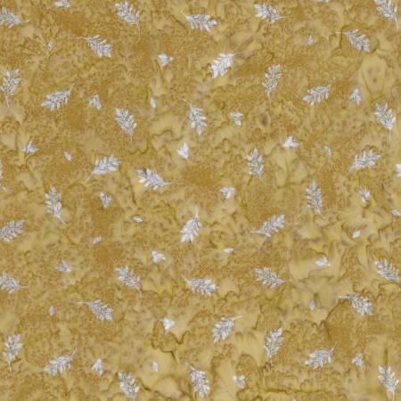 RB Expressions Antique Gold Watercolor Daisies Batiks