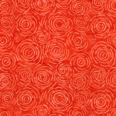RB Batiks Carnival Glass Papaya