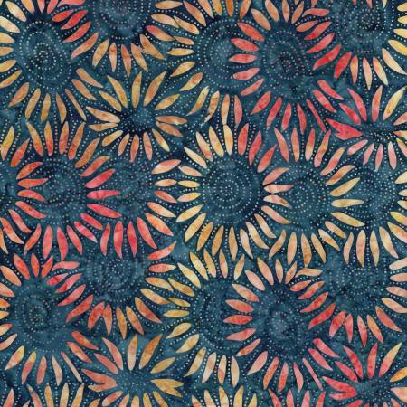 RB Batiks Carnival Glass City Lites
