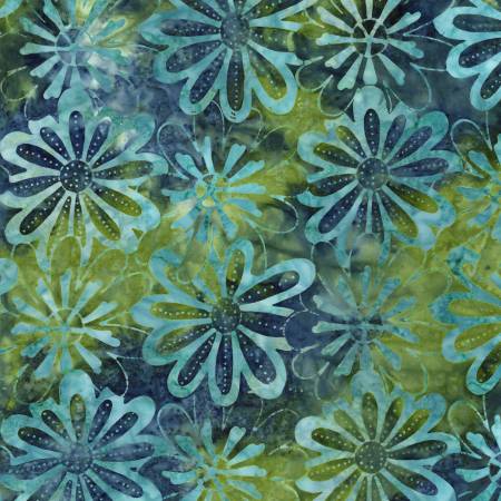 RB Batiks Carnival Glass Tropical Rainforest