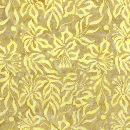 RB Batiks Carnival Glass Yellow Cream