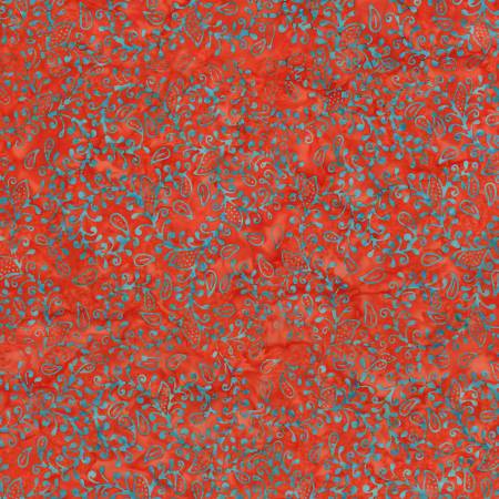 RB Batiks Carnival Glass Marmalade Splash