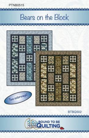 Bears on the Block Quilt Kit