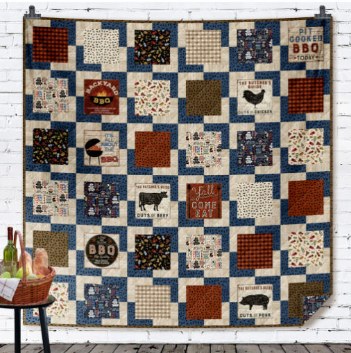 Backyard Iconic Quilt Kit