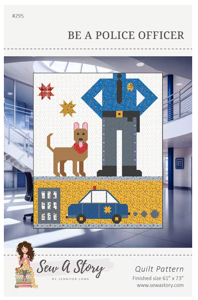 Be a Police Officer Quilt Kit