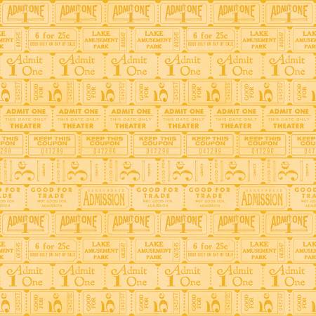 RB Journal Basics Ticket Row Yellow