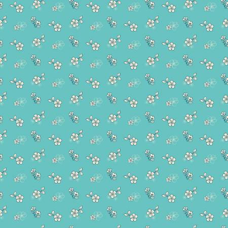 RB Feed My Soul Tossed Floral Sky
