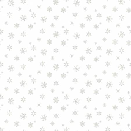 RB Christmas Wishes Snowflakes White-on-White Christmas