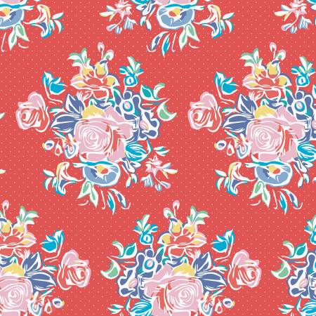 RB Always in Season Large Floral Red