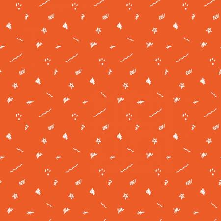 RB Crayola Ditsy Doodle Red C15414