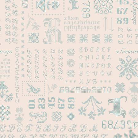 RB Piece & Plenty Sampler Blue C15872-Blue