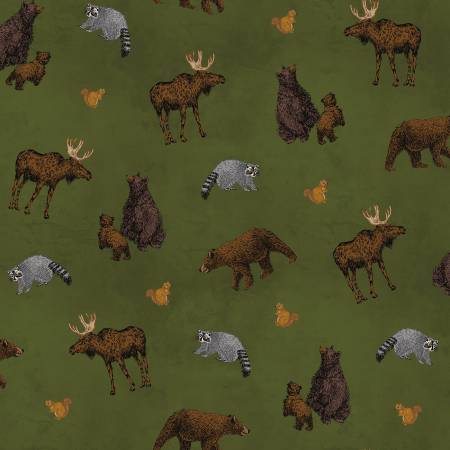 RB Pine Grove Animal Toss Green C15931