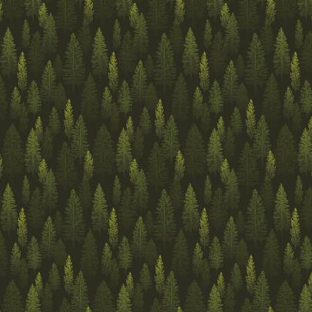 RB Pine Grove Trees Green C15932