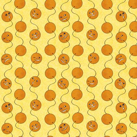 RB Jack-O-Lantern Balloons Yellow-Costume Maker's Act-JWF