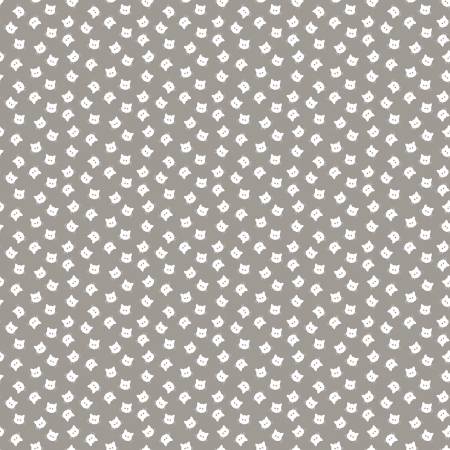 RB Scaredy Cat Buttons Gray-Costume Maker's Act-JWF